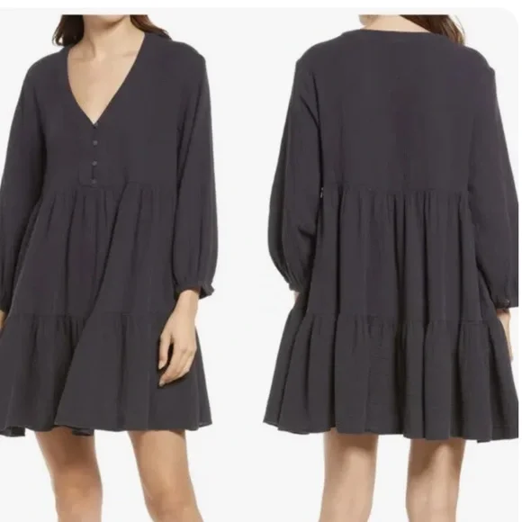 MADEWELL LIGHTSPUN COLETTE MINI GAUZE DRESS NB834 - Picture 2 of 10